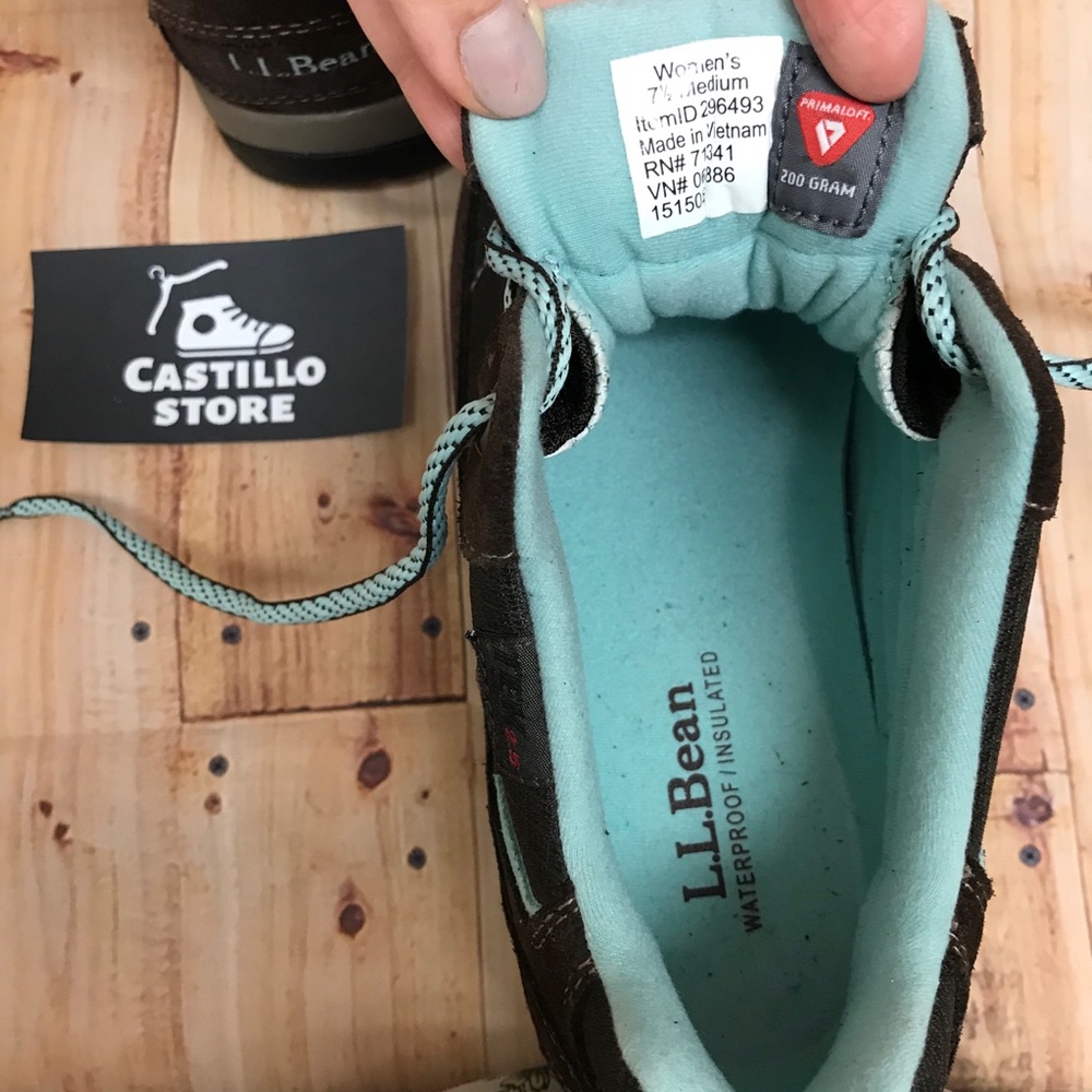 New L.LBean Tek 2.5 Sz 7.5 women brown snow - Picture 12 of 12